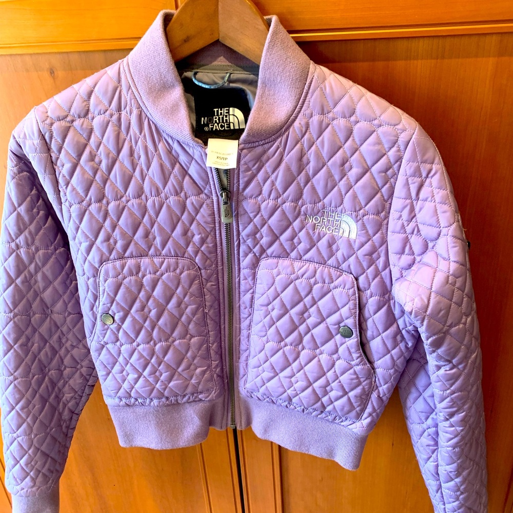 Size XS North Face Quilted Jacket